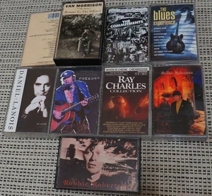 8 cassettes Neil Young Robbie Robertson Ray Charles Van Morrison Lanois Blues - Picture 1 of 24
