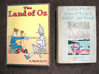 Lot 2 Children's Books Doctor Dolittle's Post Office Lofting & Land of Oz Baum