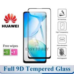 SCREEN PROTECTOR FOR HUAWEI ENJOY 10/20 Nova 6 Y9S 9D FULL TEMPERED GLASS - Picture 1 of 3