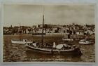 Vintage Guernsey Postcard St Peter Port from Harbour Real Photograph Post Card