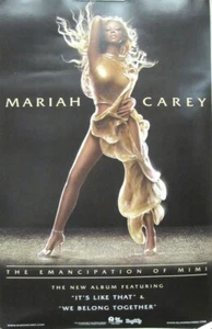 Mariah Carey 2005 Emancipation Of Mimi Promotional Poster Flawless New Old Stock - Picture 1 of 1