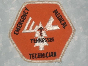 Tennessee Emergency Medical Technician Patch - 3 1/2" x 3 1/4" - Picture 1 of 1