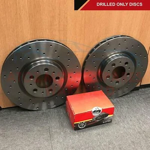 FÜR AUDI S4 4.2 V8 B6 B7 HINTEN QUER GELOCHT BREMSSCHEIBEN BELÄGE MINTEX 300mm 04->> - Bild 1 von 3