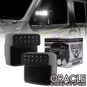 Oracle Lighting Led Off - Road Side Mirrors Fits Jeep Wrangler JL / Gladiator JT - Picture 1 of 13