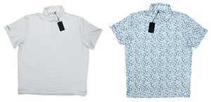 Bonobos Golf Printed 2-Button Collared Short Sleeve Men's Polo Shirt NWT - Picture 1 of 9