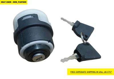 Jcb Backhoe (Part No. 701/80184  701/45500) Jcb Ignition Switch With 2 Keys - Image 1 of 4