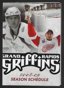 2008-09 Grand Rapids Griffins AHL Hockey Schedule !!! Van Andel Arena