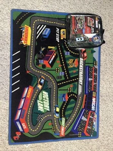 NASCAR Kinder Spieldecke Rucksack und Autos - Bild 1 von 1