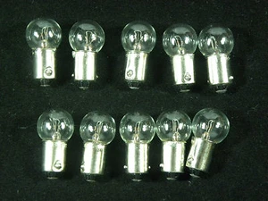 Lionel Trains Light Bulbs # 433 Large Globe Clear Bayonet Base 18 Volt - Picture 1 of 1