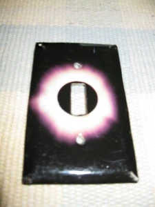 Eclipse and 3 more Vintage Star, Sun, and Planet Light Switch Plate Covers - Picture 1 of 5
