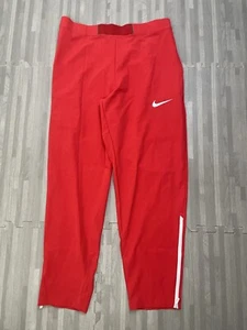 Nike Pro Elite Track & Field Running Podium Pants Womens XL AO8499-657 Red $100 - Picture 1 of 7