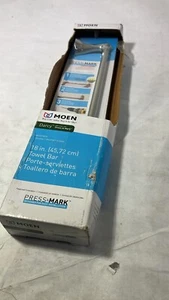 MOEN MY1518CH Darcy 18 in. Towel Bar with Press and Mark in Chrome - Picture 1 of 2