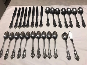 Stanley Roberts LADY JOANN Stainless Flatware 27 Piece Set - Picture 1 of 5