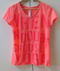 Stylish Orange Basis Tee Shirt from Lorna Jane - Size M - Picture 1 of 9