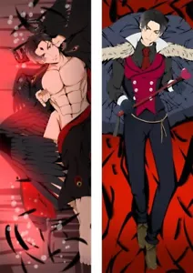 150*50cm Obey Me! Lucifer Anime Dakimakura Körperkissenbezug - Bild 1 von 1