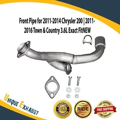 Tubo delantero para Chrysler 200 2011-2014|2011-2016 Town & Country 3,6 L ajuste exacto NUEVO Foto 1 de 4