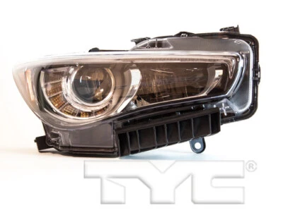 TYC NSF 右乘客侧 LED 车头灯适用于英菲尼迪 Q50 2014 - 2017 型号 — 第 1/3 张图片