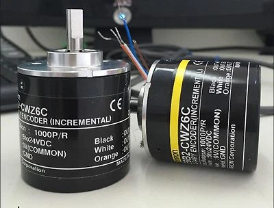 1x OMRON 100P Incremental Rotary Encoder 100p/r 6mm Shaft 5-24vdc E6B2-CWZ6C - Image 1 of 4