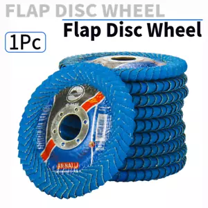 Discos de lijado de muela abrasiva de disco de aleta en forma de U de 100/115/125 mm para amoladora angular - Imagen 1 de 8