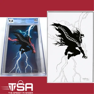 VANISH #1 Tyler Kirkham Dark Knight Returns Homage CGC 9.8 + NYCC Sketch Variant - Picture 1 of 6