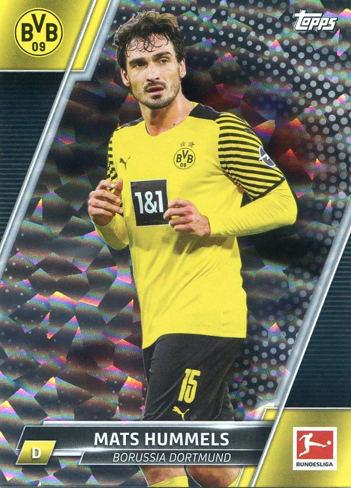 2021-22 Topps Bundesliga MATS HUMMELS #60 Sparkle Foil BORUSSIA BVB - Image 1 of 1