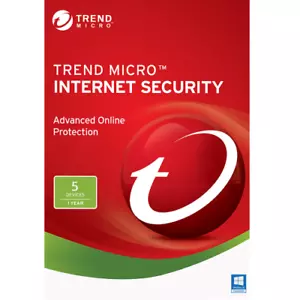 Trend Micro Internet Security 2 YR- 5 Devices - Picture 1 of 3