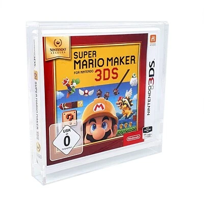 CARDNAX Acryl Schutz Case ☆ Schutzbox ☆ Schutz Box für Nintendo 3DS Spiele ☆ NEU & OVP