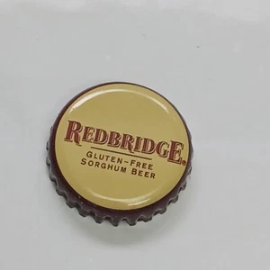 Redbridge Beer Bottle Cap Crown Brown No Dents Collect Craft Project Man Cave - Picture 1 of 8