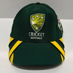 Cricket Australia Ashes Series Hat Green & Gold Adjustable - Picture 1 of 9