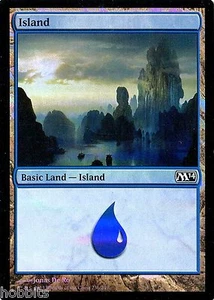 MTG - M14 - Isola #236 - 2X - Foil - quasi nuovo - Foto 1 di 1