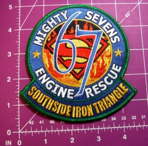 Canada-Richmond British Columbia Fire dept Engine/Rescue 67 patch - Picture 1 of 2