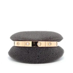 Brazalete Cartier Love de 10 diamantes de oro amarillo de 18 quilates de 15 cm - Imagen 1 de 5