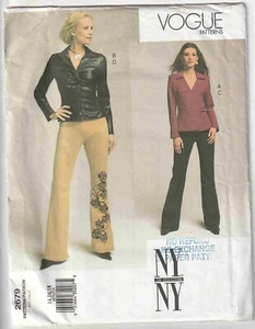 FF Vogue 2679 Two Jacket Styles & Flared Pants Sewing Pattern Size 14 16 18 - Picture 1 of 2