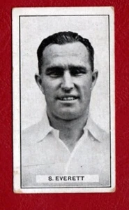 B MORRIS 1925 AUSTRALIAN CRICKETERS Card No 15 S.EVERETT NEW SOUTH WALES - Picture 1 of 2