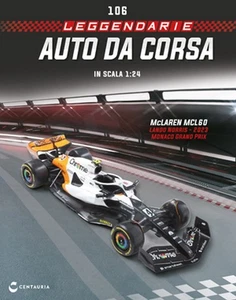NEW IXO 1:24 F1 McLAREN MCL60 - Lando Norris 2023 - Monaco GP +Magazine - Foto 1 di 4