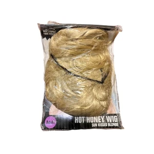 Hot Honey Wig Sun Kissed Blonde Adult Halloween Costume Party Cosplay Wig NEW - Picture 1 of 4