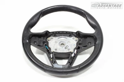 2016-2019 BMW 750I XDRIVE G12 LEFT DRIVER SIDE STEERING WHEEL LEATHER BLACK OEM - Image 1 of 4