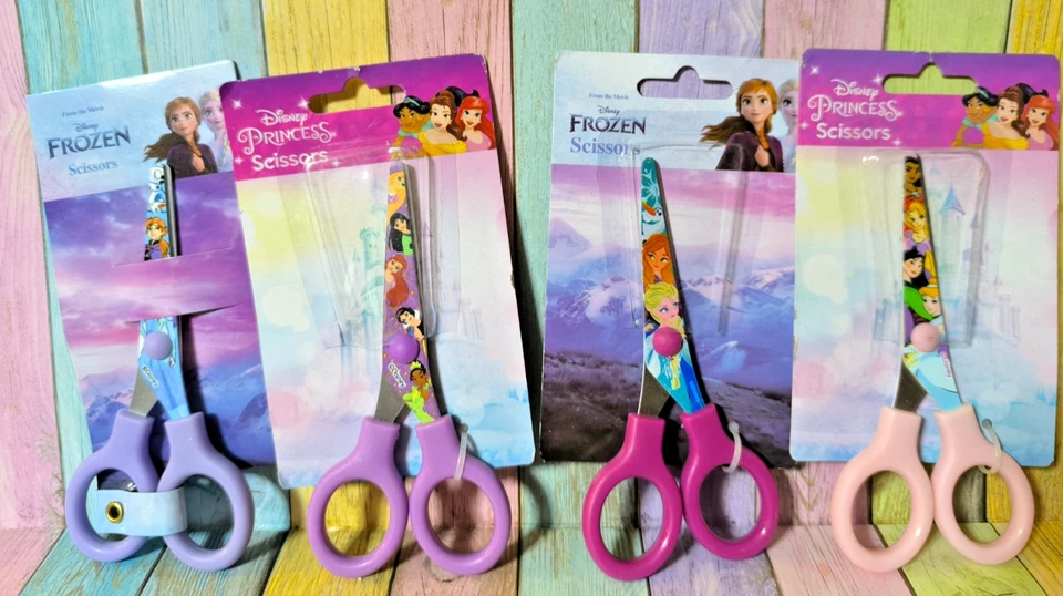 Kinderschere Disney Princess-Frozen  Bastelschere runde Spitze Schere Kinder - Bild 1 von 1