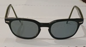 Original Penguin The Doyle Sunglasses Vintage Frame Black Polarized Lens 140 mm - Picture 1 of 9