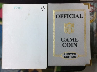 Moneda de juego oficial The Highland Mint Super Bowl XXXVIII 38,999 moneda de plata de 1 oz Foto 1 de 4