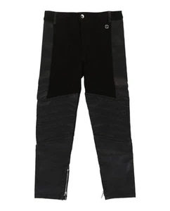 Gucci Boys Faux Leather Mixed Media Pants - Picture 1 of 2