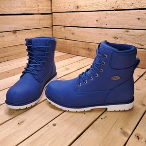 Lugz Convoy Herren Stiefel Hoch Blau und Weiß Herren Größe 10,5 - Bild 1 von 14