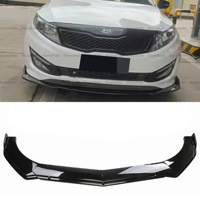 Alerón labial de parachoques delantero negro brillante para Kia Sorento UNIVERSAL Foto 1 de 4