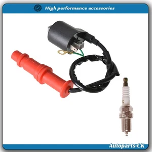 US Ignition Coil & Spark Plug For Polaris Sportsman 500 1996 1997 1998-2002 New - Picture 1 of 7