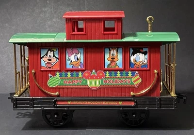 Disney Mickey Mouse Holiday Express Repuesto Navidad Caboose Solo Pieza Foto 1 de 4