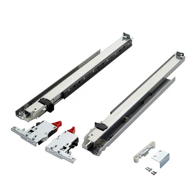 Tablarauszüge Teleskopschienen mit Clip 3D PROGRESSA+ SHELF PUSH von Salice - Bild 1 von 4