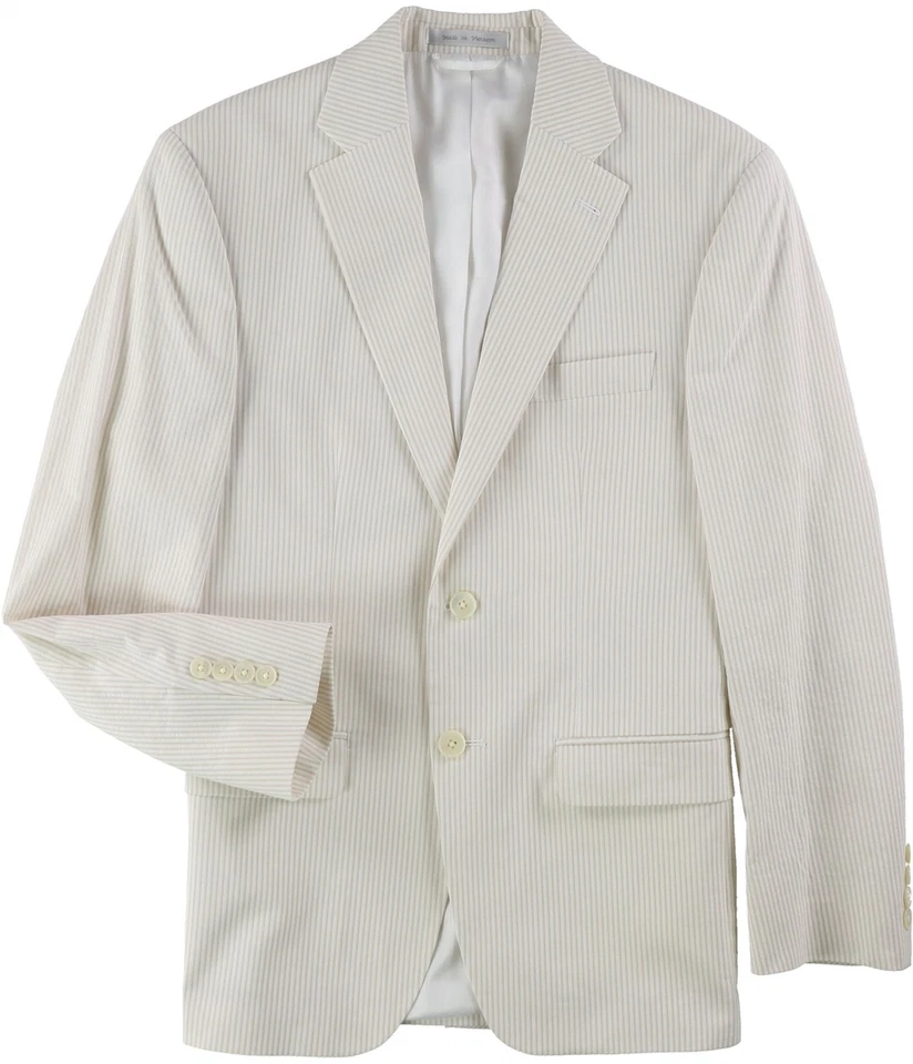 Chaqueta Blazer Ralph Lauren Para Hombres Ultraflex Dos Botones, Off-White, 40 Cortos Foto 1 de 1