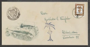 ✔️ GERMANY 3. Reich WWII FIELDPOST TUNIS 1943 Afrikakorps Rommel REPRODUCTION - Picture 1 of 5