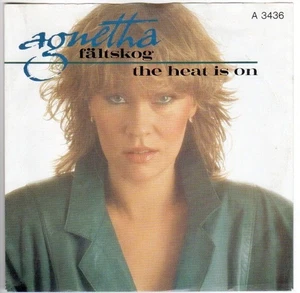 Agnetha Faltskog - The Heat Is On / Man - 1983 Epic 7" Vinyl - A 3436 Near mint - Picture 1 of 4