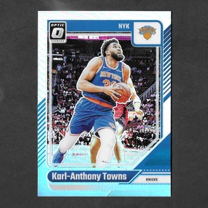 Karl Anthony Towns 2024 - 25 Panini Donruss Optic HOLO Prizm #158 - Picture 1 of 2